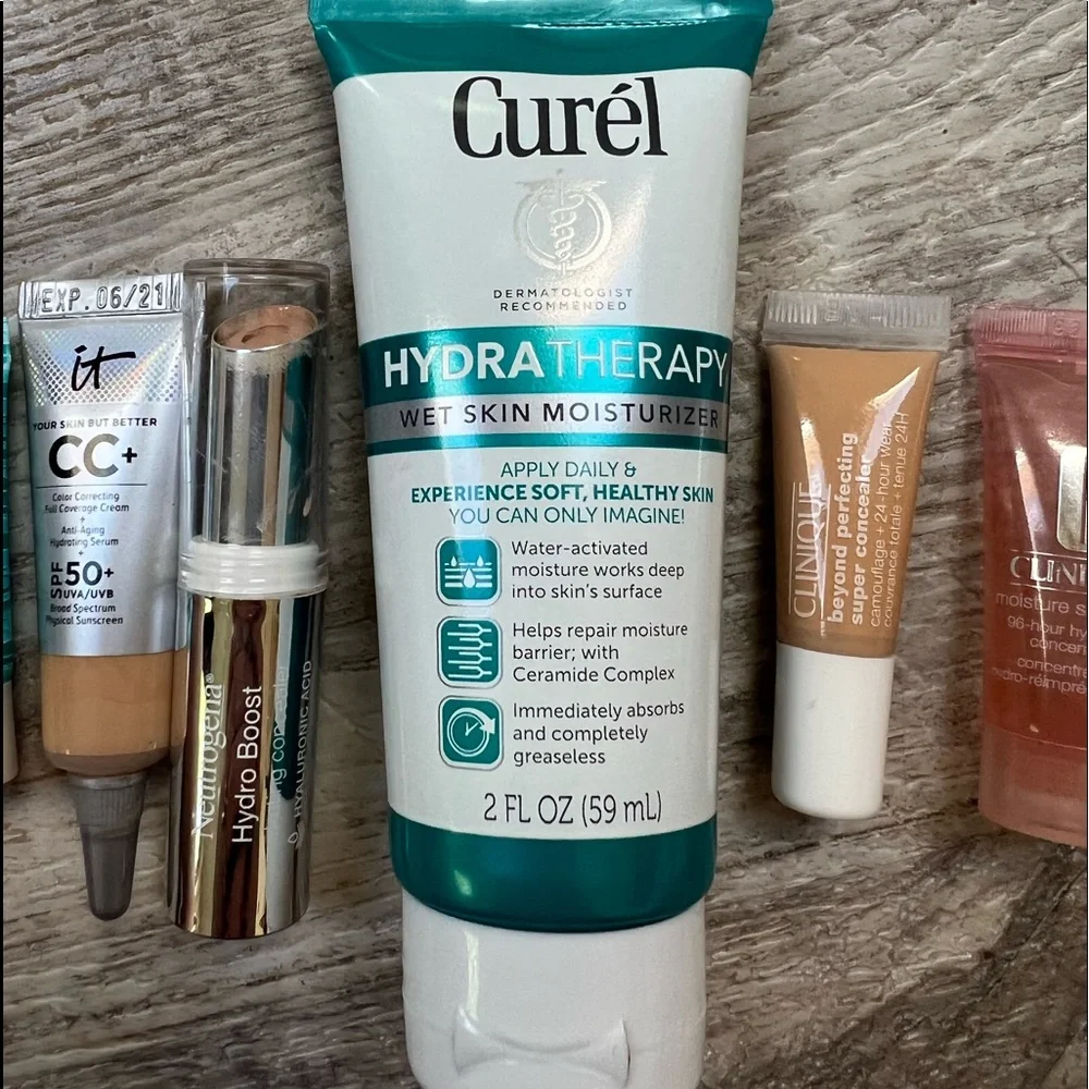 Gently used skincare and makeup bag